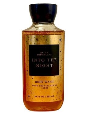 Bath & Body Works Into the Night Body Wash Signature Scent Berry Floral 10 oz